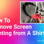 How To Remove Screen Printing from A Shirt